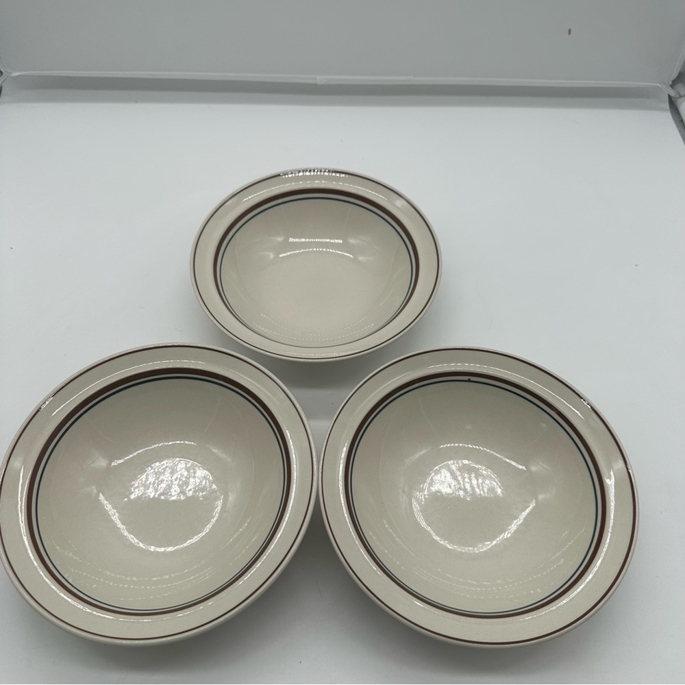 Vintage Epoch Autumn Tune 3 Soup Cereal Bowl Bowls Flowers Blue Pink